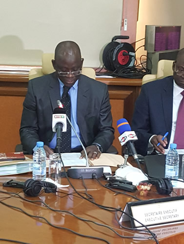 BUREAU – Speech by Mr. Papa Lamine Diop, AACB’s Executive Secretary