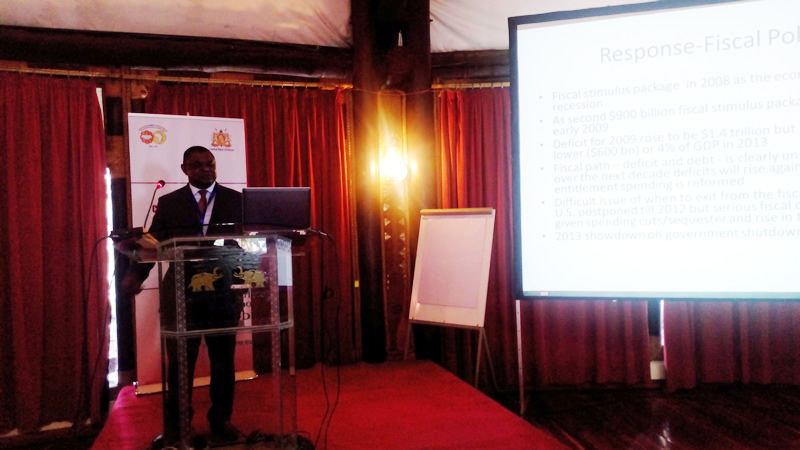 Presentation by Prof. Sylvanus Ikhide, Professor of Development Finance at the University of Stellenbosch Business School in Cape Town, South Africa