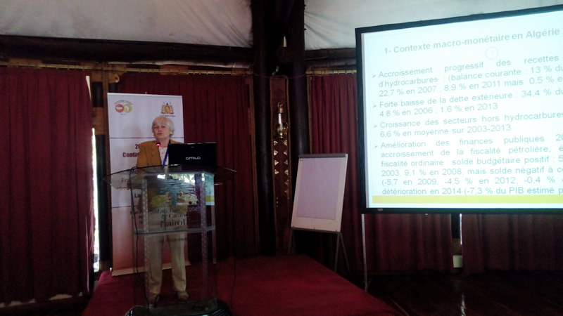 Presentation by Mrs Achari Djokic Branka, Advisor to the Governor, representative of the Banque d’Algérie