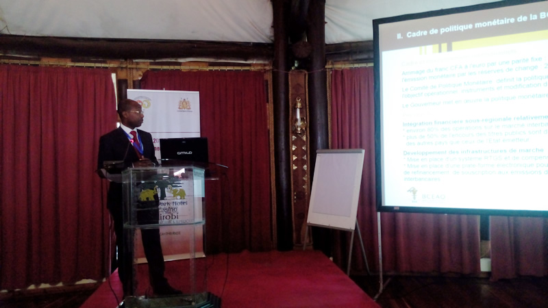 Presentation by Mr. Bléhoué Toussaint Damoh, representative of the Banque Centrale des Etats de l’Afrique de l’Ouest (BCEAO)
