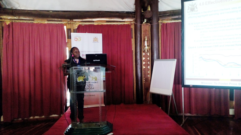 Presentation by Mrs Rose K. Byarugaba, representative of the Bank of Uganda