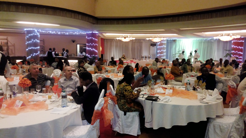 Dinner – Partial view of the participants